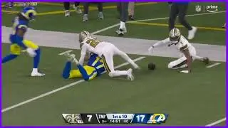 Puka Nacua With One of the Most Insane Catches EVER