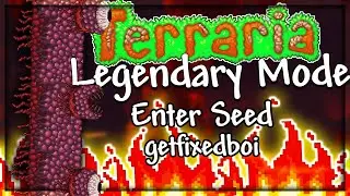 Terraria LEGENDARY ZENITH SEED - HARDMODE TODAY!!