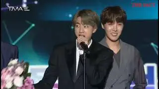 BTS (방탄소년단) won the 'Most Voted Awards Group' at The Fact Music Awards 2023