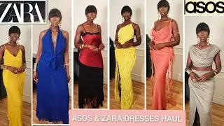 ZARA AND ASOS DRESSES HAUL JULY 2024