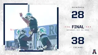 Tulane 38, Memphis 28 (Oct. 22, 2022)