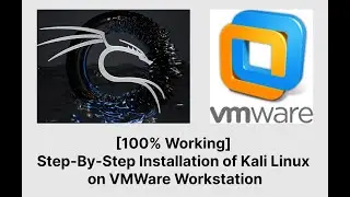 How to Install Kali Linux on VMWare Workstation 17 pro | 100% Working