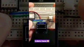 Arduino Xiao + OLED screen + push button = Arduino Game Boy 😍 #shorts #arduino #gaming #diy #tech