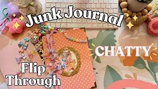 🌼 Junk Journal Flip Through | Junk Journal Ideas | Layout Inspo | Tips + Tricks