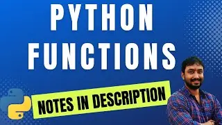 What are Functions in Python - Explained with Examples for Beginners | Python Tutorial for Beginners