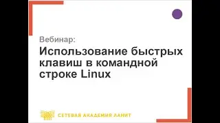 Использование быстрых клавиш в командной строке Linux