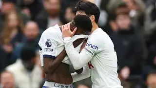 PAPE MATAR SARR IN TEARS AFTER BEING SUBBED OFF INJURED: Spurs v Bournemouth