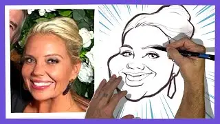 Live Caricature Drawing Method: What is a Flip Test?