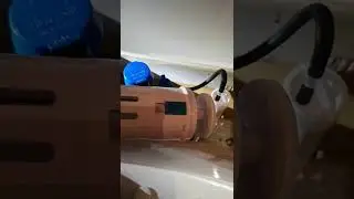 Dual flush toilet not flushing properly.