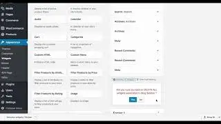 Sidebar Widget Area Options Feature for Widget Options