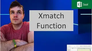 How to use Xmatch function in excel