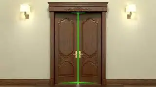 Best Opening Video Door Opening and Closing Green Screen Effect