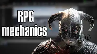 UE4 RPG  tutorial for beginners CORE MECHANICS like health, Quests and more...