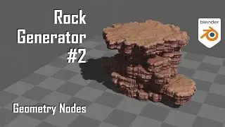 Another Rock Generator - Blender Geometry Nodes