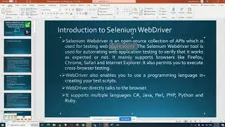 🔥 Introduction to Selenium WebDriver | Selenium WebDriver Advantages and Disadvantages🔥