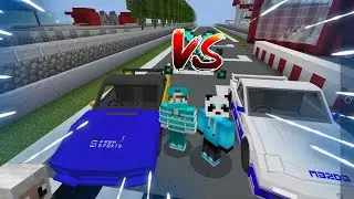 😱ГОНКИ В МАЙНКРАФТЕ! БАНКИРЫЧ VS PANDA_NIPE|MINECRAFT😱