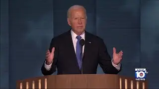 Biden speaks after night of being honored by Democrats at DNC in Chicago