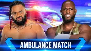 WWE 2K24 | Jacob Fatu VS Omos - Ambulance Match | Bad Blood