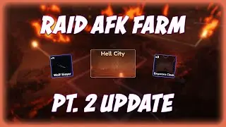 UPDATED Hell City Raid AFK Farm/Macro! | Anime Last Stand