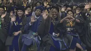 Howard graduates get special ceremony after cancellation earlier in the week