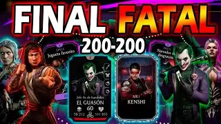 ☠️ FINAL FATAL Torre RETORCIDA Mortal Kombat Mobile / Jhonny Mortal K