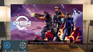 Omega Legends on Shield Android TV with DroidMote