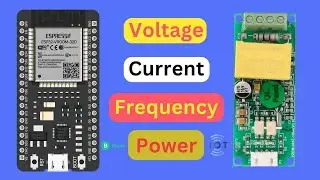 PZEM-004T Sensor With ESP32 & Blynk App | Voltage,Current,Frequency, Power