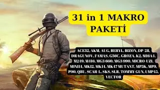 PUBG Steam 31 Silah İçin Macro Paketi | Sekmeme Macrosu | Bloody & A4Tech