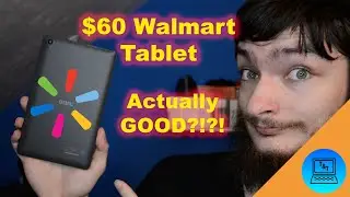 Walmart Tablet Redemption Arc?! - $60 3rd Gen Android Tablet Review