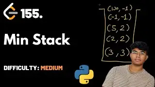 Min Stack | LeetCode 155 | Theory + Python code