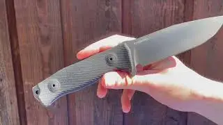 Lionsteel M5 Black!! Quick Look by www.bushcraftcanada.com