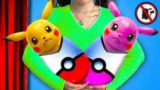 HOW TO SNEAK POLKEMON INTO THE MOVIE | POKEMON IN REAL LIFE BY CRAFTY HACKS PLUS
