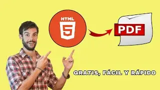 Cómo CONVERTIR PÁGINA WEB o ARCHIVOS HTML a DOCUMENTOS PDF