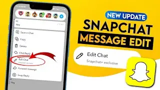 How to Edit Sent Message in Snapchat (Snapchat new Update 2024)