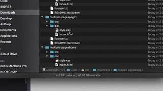 How to link multiple codepen pages