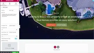 Adding Modern Call to Action Widget Using Elementor - RealHomes WordPress Real Estate Theme