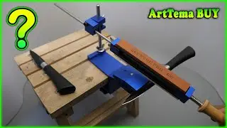 Quick knife sharpening at home with a Chinese knife sharpener BECKYRE BY 200R Aliexpress