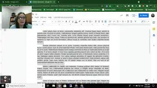 Google Docs: fix indents and paragraph spacing