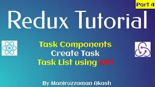 #4 Redux Complete Project Bangla Video tutorial - Task List and Create Using API