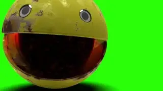 Pacman green screen effect #3 from 