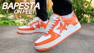 A Bathing Ape BAPESTA On Feet!