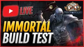 🔴IMMORTAL BUILD  - Testing Limits | Path of Exile 3.24