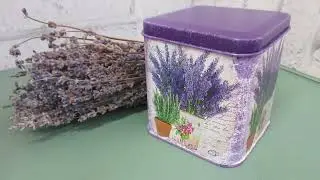 Декор банки чая!