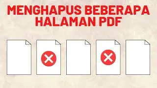 Cara menghapus beberapa halaman pdf