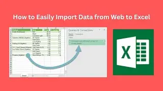 How to Easily Import Data from Web to Excel