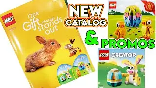 LEGO Easter PROMOS & New 2022 Catalog Flip Through