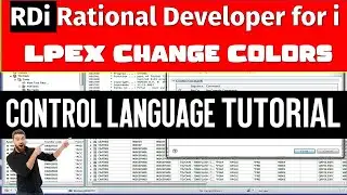 IBM Rational Developer for i | LPEX Editor Change Colors | Control Language | RDi