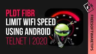 How to limit PLDT Fibr Wifi Speed using Android (Telnet Method) | 2020