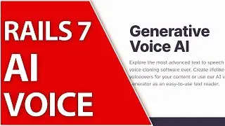 Generative Speech AI with Turbo & Ruby on Rails 7