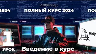 Полный курс по Midjourney: 1 урок - Введение в курс (2024)